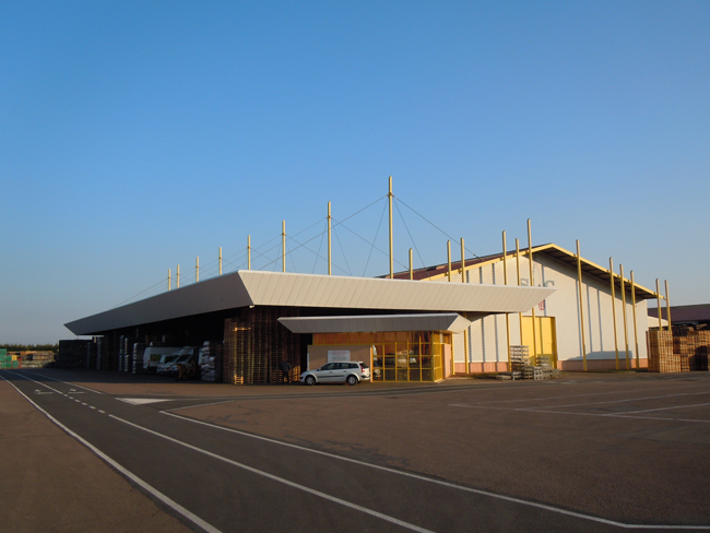 Création usine de laverie Cheveau SA, Ladoix-Serrigny 2011