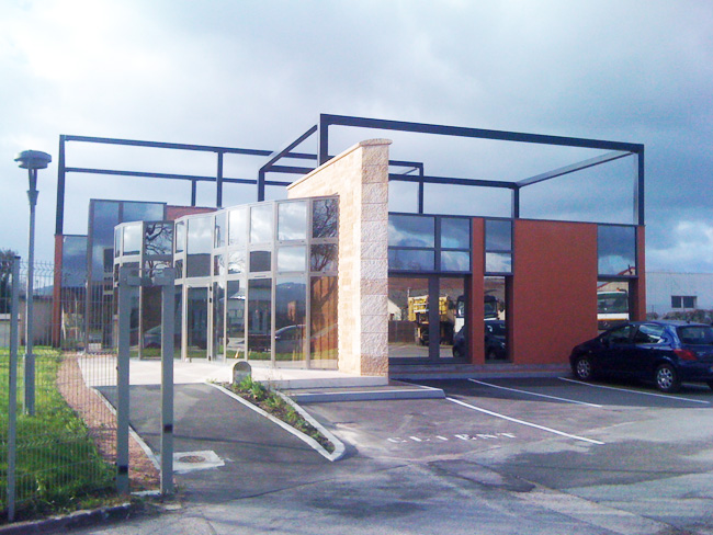 Construction bureau et atelier transport GARNIER, Etang-Sur-Arroux 2011