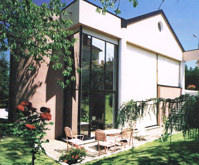 Construction villa particulière, Le Creusot 1994